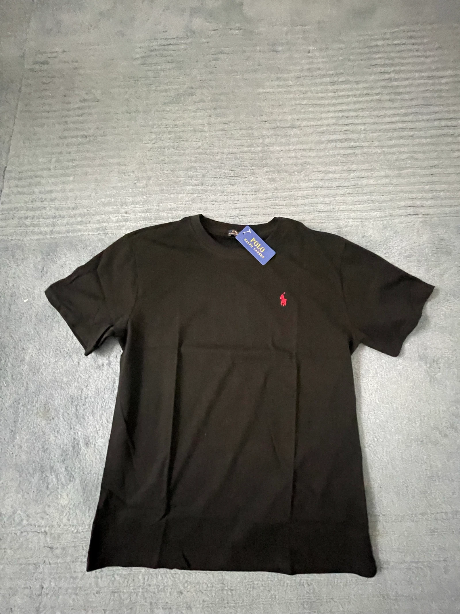 Polo Ralph Lauren preta básica tamanho M – photo 8